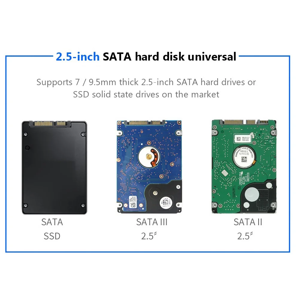 Корпус для внешнего жесткого диска 2 5 дюйма SATA-USB 3 0 | Компьютеры и офис