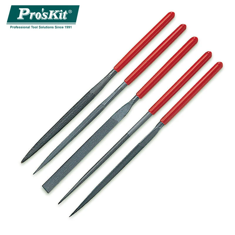 

Набор Игл Pro'sKit 8PK-605L, высококлассная группа высокоточных рашпилей, 5 шт./набор рашпилей/пилки для игл
