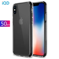 50 pieces for iphone 11 pro xs max case transparent tpu for apple iphone x xr 8 7 6 plus cover hard back protective fitted cases