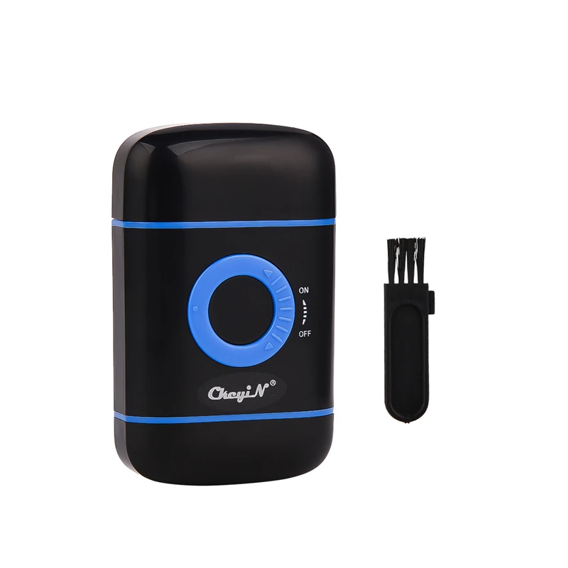 

CkeyiN Portable Electric Hair Shaver with Pop-up Blade Beard Trimmer Cordless Mini Beard Remove Reciprocating Trimming Machine
