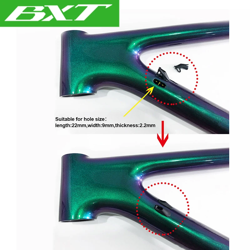 

Bicycle frame transmission accessories mountain bike derailleur/brake plug road bicicleta frame plugging lead loop