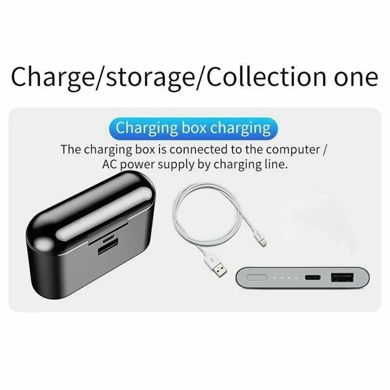 Наушники вкладыши TWS с Шум шумоподавления игровая клавиатура Bluetooth 5 0 наушники 5D