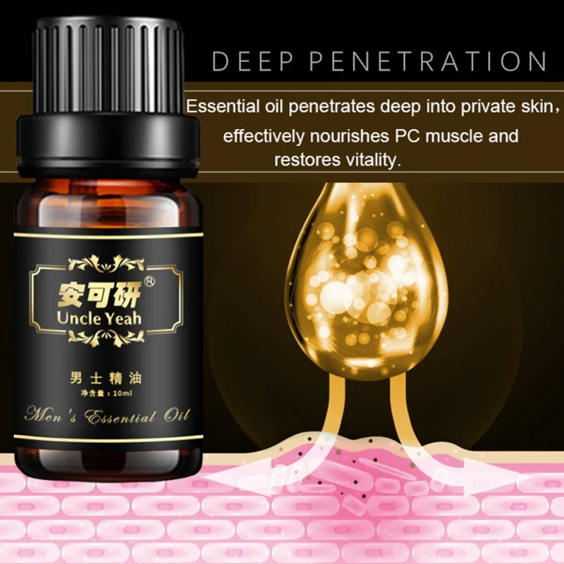 Мужской масло для увеличения пениса больше толще задержки Sexy Life массажное |