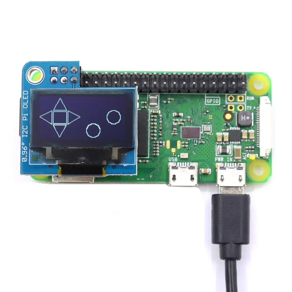 1/2/5/10 шт. монохромный мини модуль OLED 128x64 0 96 дюйма белый для Raspberry Pi|Модули умного