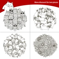 full page animals and flowers clear stamps for scrapbooking card making photo album silicone stamp diy decorative crafts