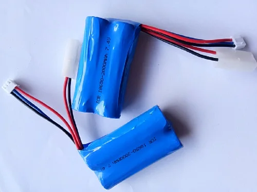 Ewellsold 2 шт./лот Meizhi 2856 Высокоскоростной RC грузовик автомобиль 7 4 V 1300mAh 18650 литий