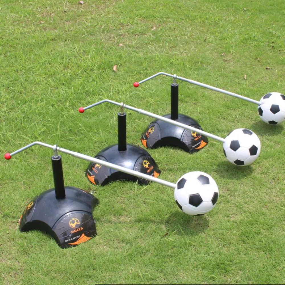Top quality football trainer equipment kick ball soccer ground pass cross pass excessive dribbling training equip free shipping