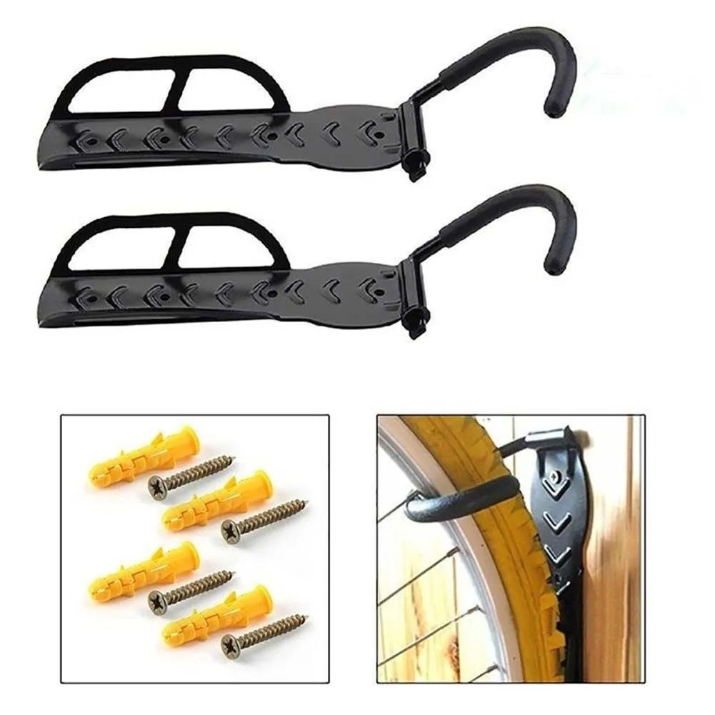 Горный велосипед хранения Настенные стойки вешалки гаража велосипедный крюк