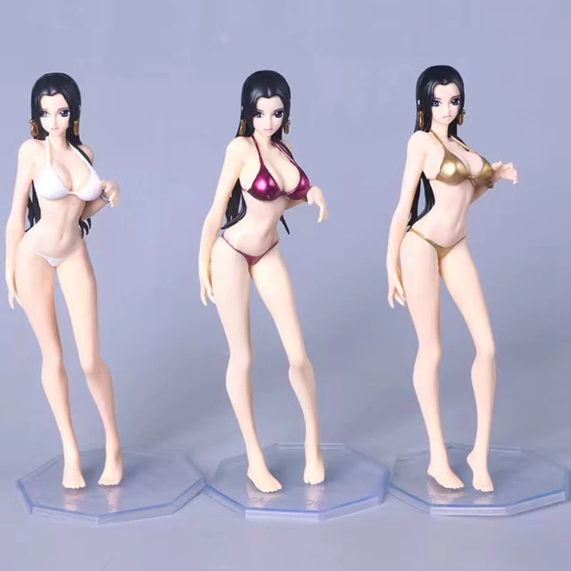 

Special One Piece Swimsuit Boa·Hancock Action Figure Toys Dolls Three Colors Anime Character Figuine Gift 1 order