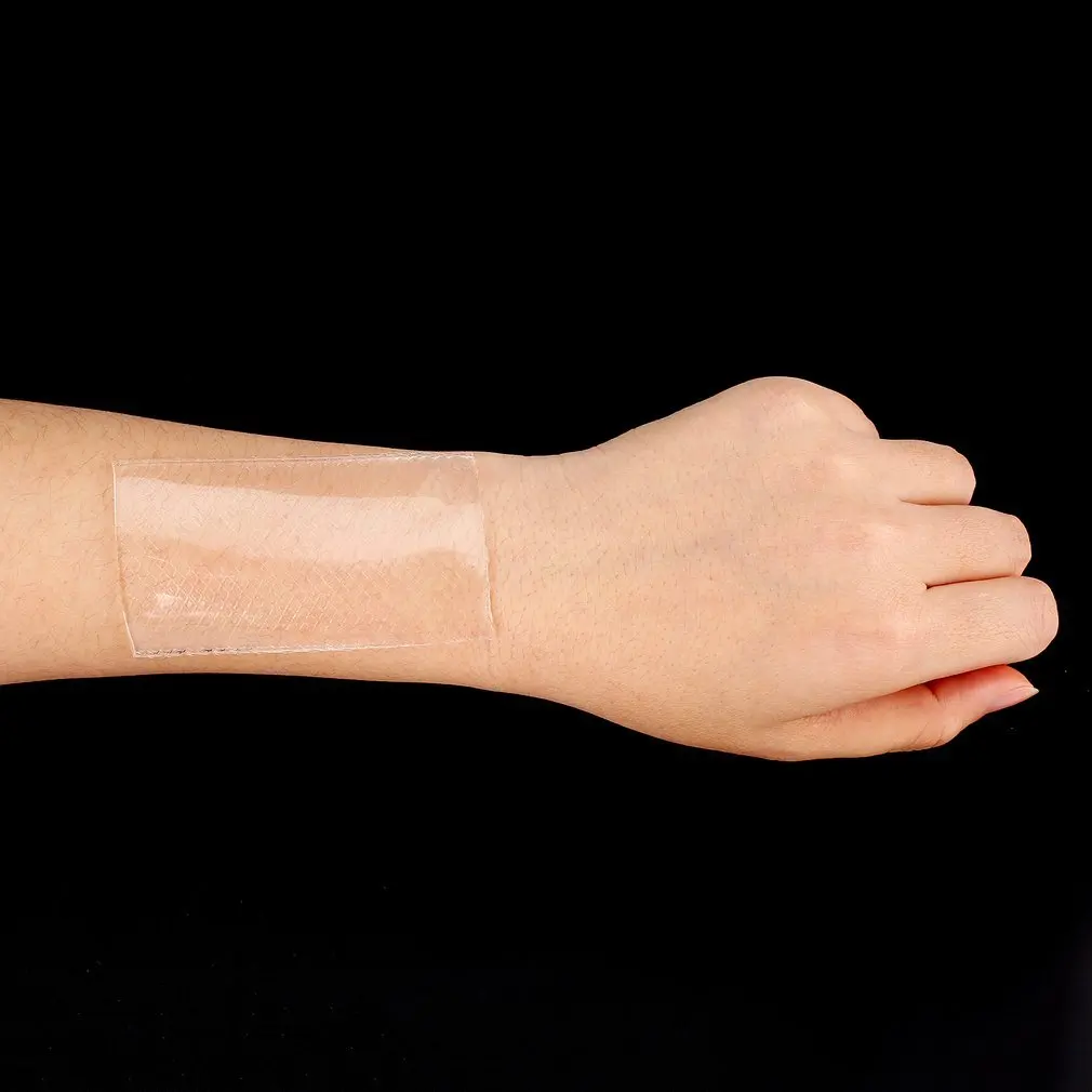 Силиконовый шрам гель-полоски паста медицинская травма ожога лист ремонт кожи