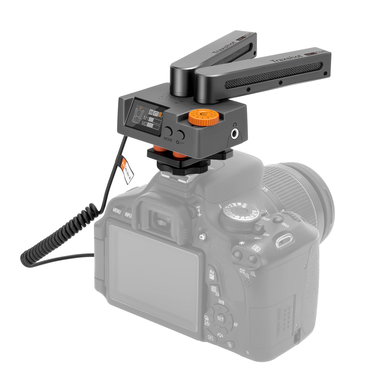 

Multifunctional Super-Cardioid Microphone Transformable Pickup Modes Real-Time Monitoring with 3.5mm TRS to TRS/TRRS Audio Cable