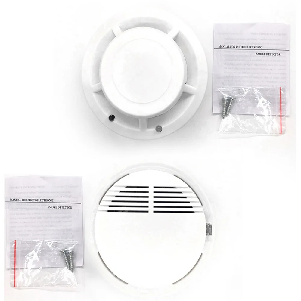 Детектор дыма сигнализации Беспроводной детектор для домашней безопасности