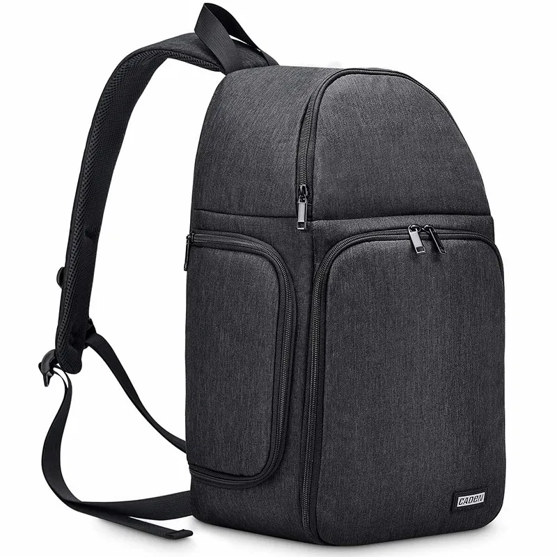 Camera Bag DSLR SLR Камера Сумка Чехол Слинг Рюкзак одно плечо сумка для 1 камеры 3 линзы для Pad вспышка штатив/монопод - Цвет: Camera Bag
