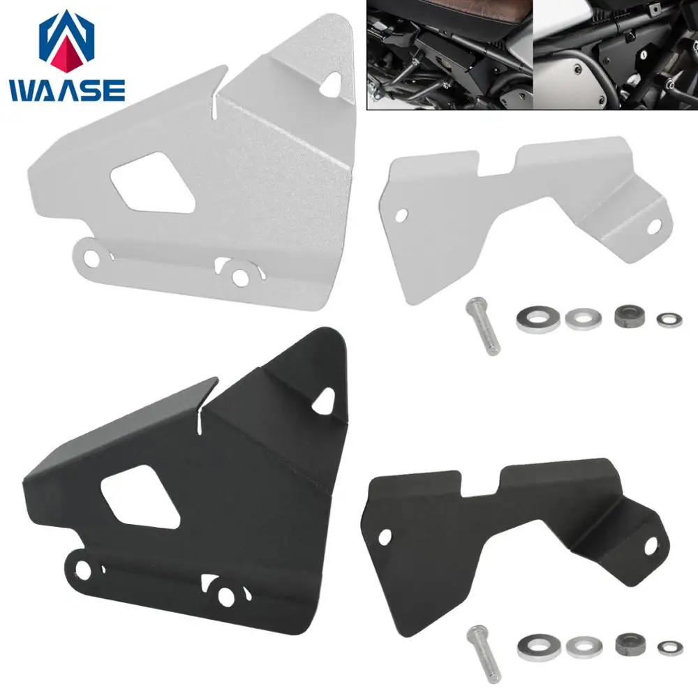 

waase Side Panel Frame Cover Brake Reservoir Guards Protector Set For YAMAHA XSR 700 XSR700 2015 2016 2017 2018 2019 2020 2021