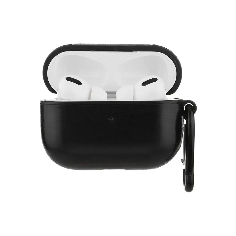 HIPERDEAL защитный чехол для AirPods Pro 2019 беспроводной зарядный Чехол кожаный с кольцом