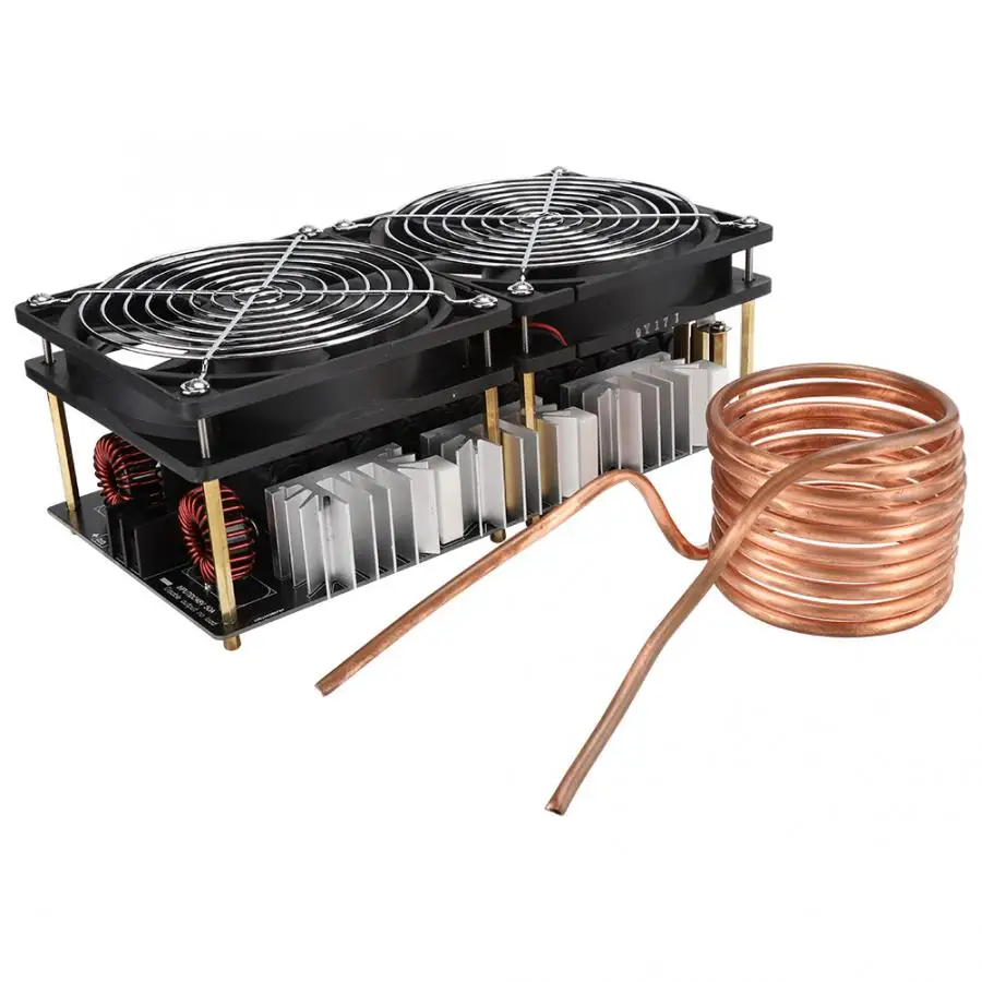Высокочастотный индукционный нагреватель звс 12 V-48 V 2500W высокочастотный Модуль