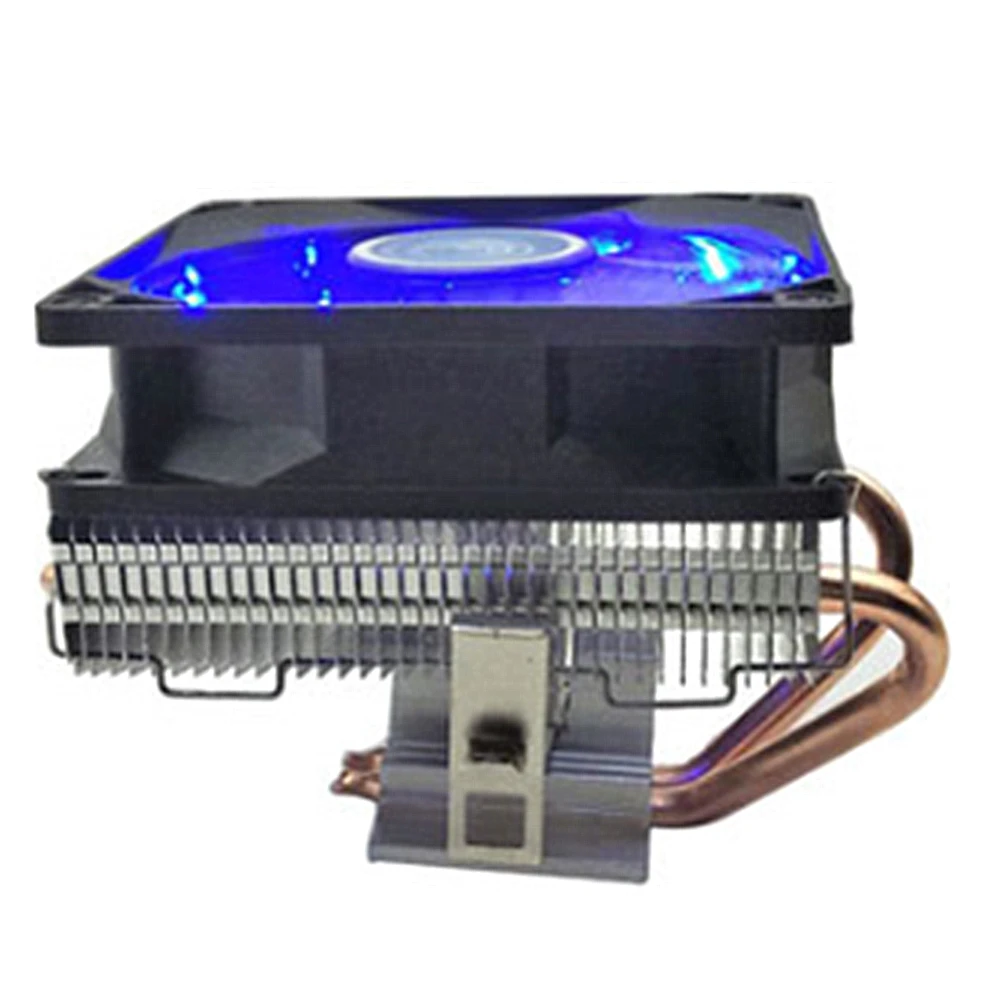 Процессор кулер 2 тепловая труба 90 мм светодиодный вентилятор высокого качества