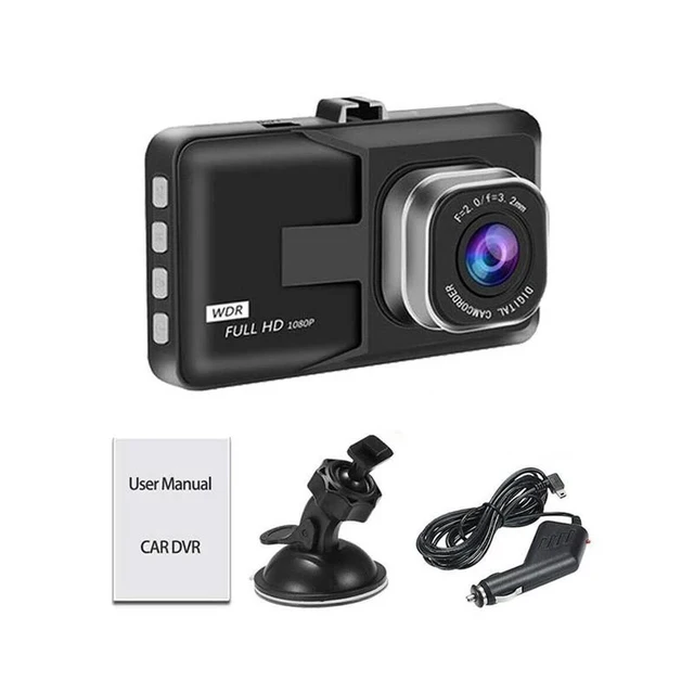 3-Дюймовый Full HD 1080P Видеорегистратор Автомобильный.