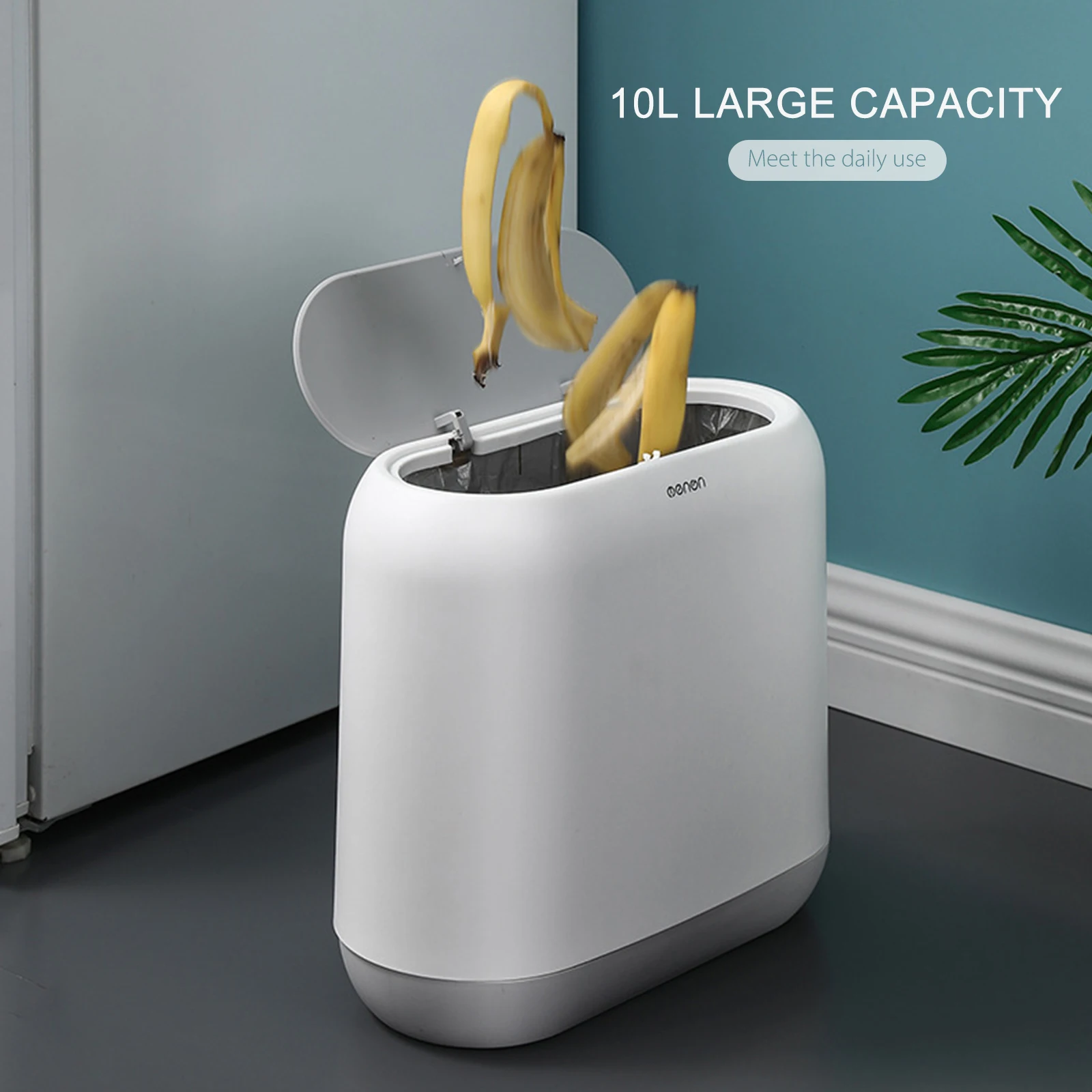 Корзина для мусора с системой контроля запаха корзина верхней крышкой офиса