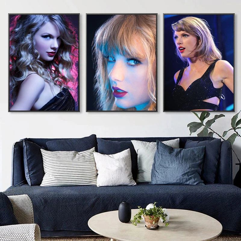 Черно-белый художественный плакат Элисон Свифт живопись Современное украшение