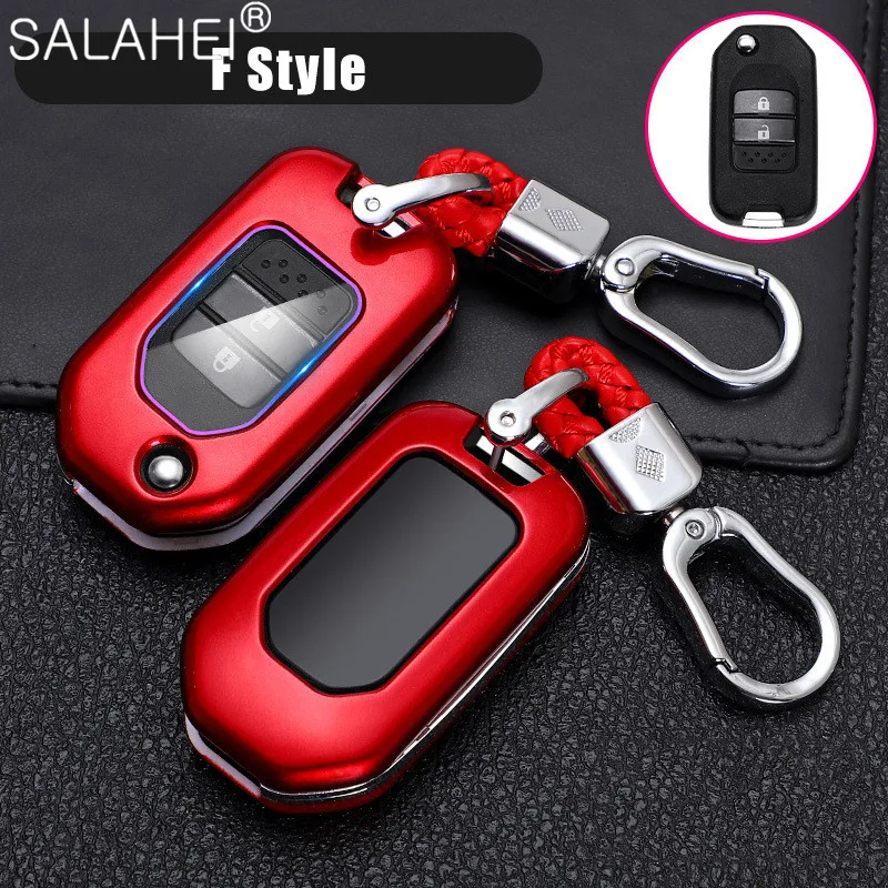

ABS Car Remote Key Case Full Cover For Honda CivIc HRV CRV XRV Crider Odyssey 2015-2018 Remote Key Protection Style Accessories