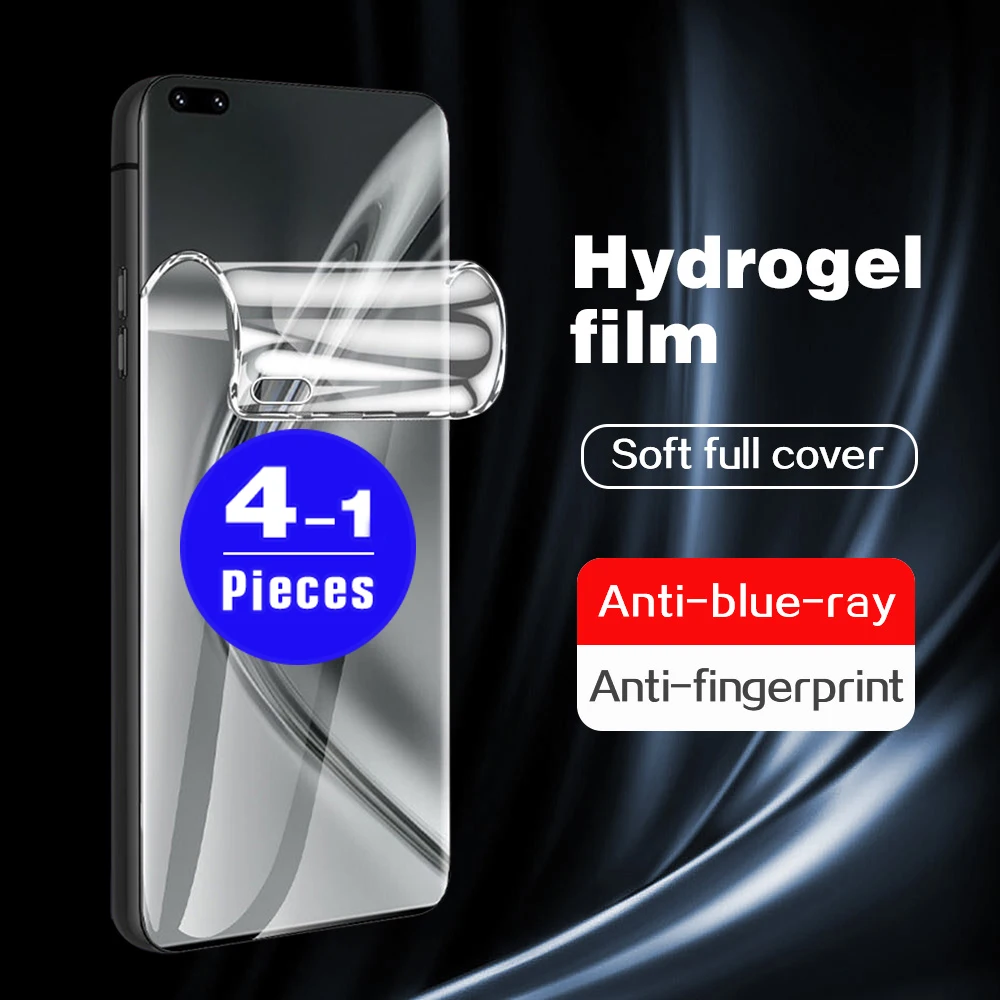 Гидрогелевая пленка для Honor V40 50 SE view 30 pro plus 30s 30i 20 lite 20s 20i Youth, защита экрана телефона, не стекло, 1-4 шт.