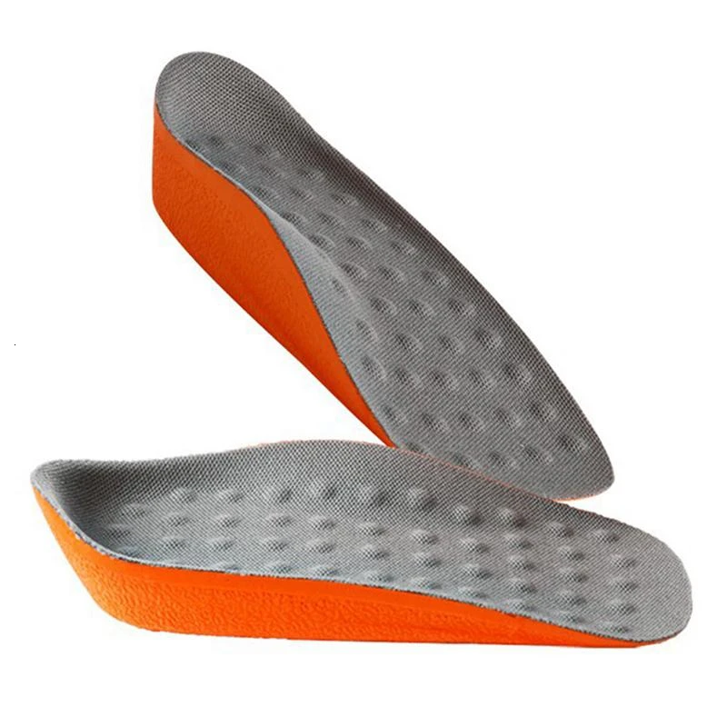 1 пара удобные женские и мужские стельки увеличивающие рост дышащие унисекс