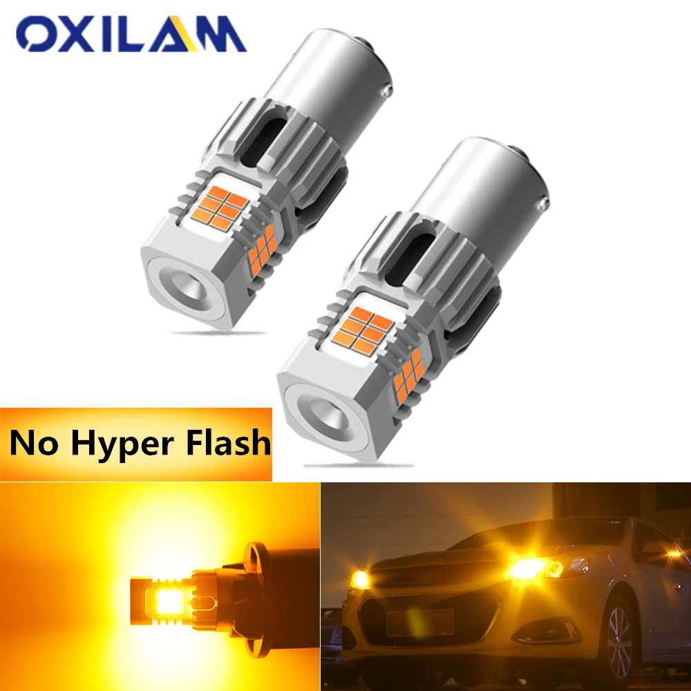 OXILAN 1156 BA15S P21W Canbus лампа для Toyota Camry Corolla Auris Avensis t25 светильник воротный сигнал без