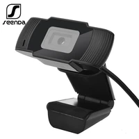 seenda 480p hd webcam with mic 100w pixels rotatable pc desktop web camera mini computer webcamera