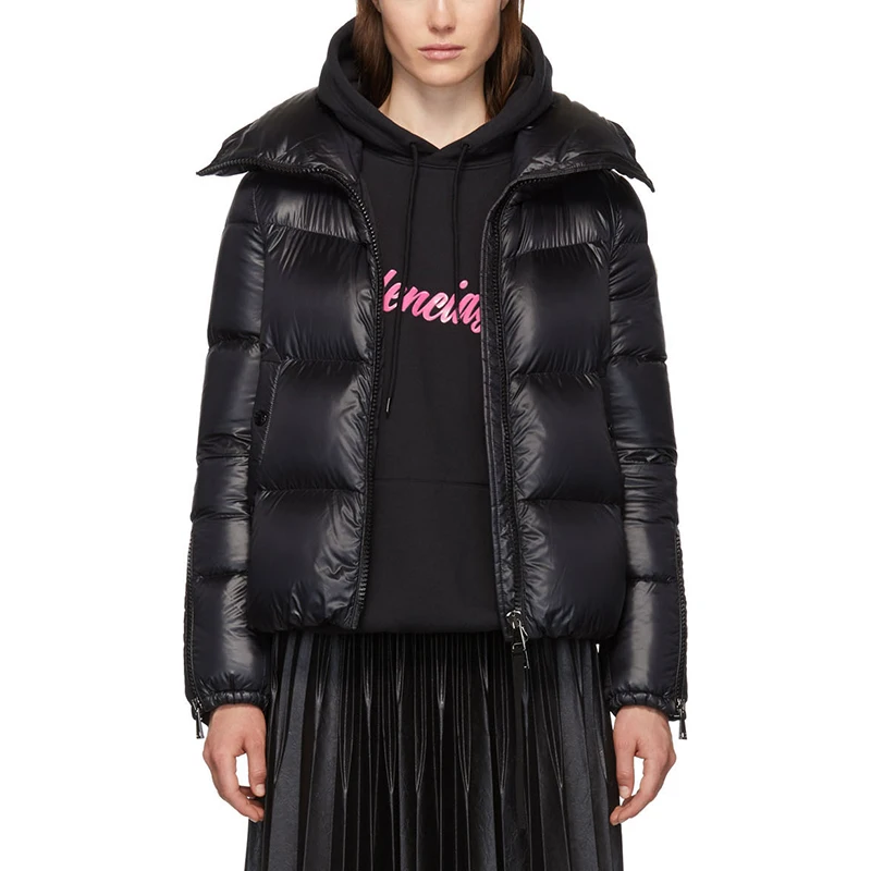 Пуховая парка 2020 зимняя куртка женское пуховое пальто женские короткие куртки на