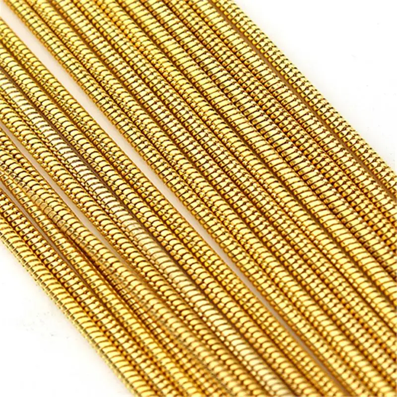 

10meters/Pack Dia1.5mm Antique Bronze/Gold/Silver/Rhodium Color Snake Chains Bulk for DIY Necklace Bracelet Jewelry Making