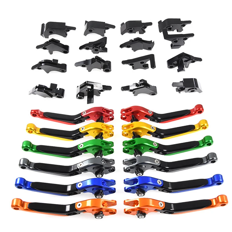 Мотоциклетные алюминиевые аксессуары Складные Выдвижные тормозные рычаги