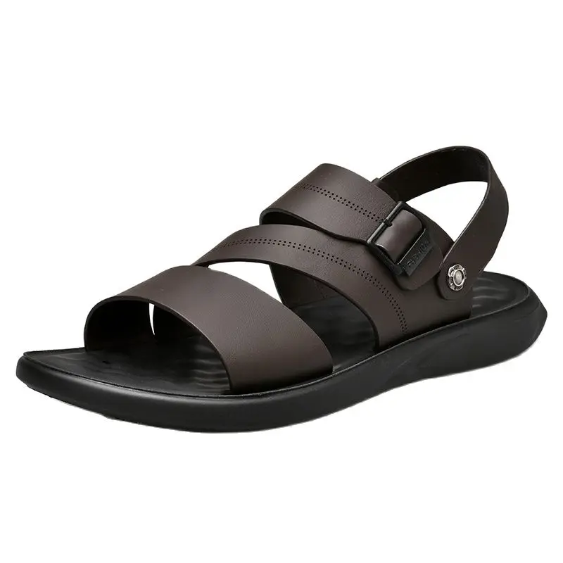 Мужские сандалии Camel Active кожаные из натуральной кожи на лето 2019 - купить по