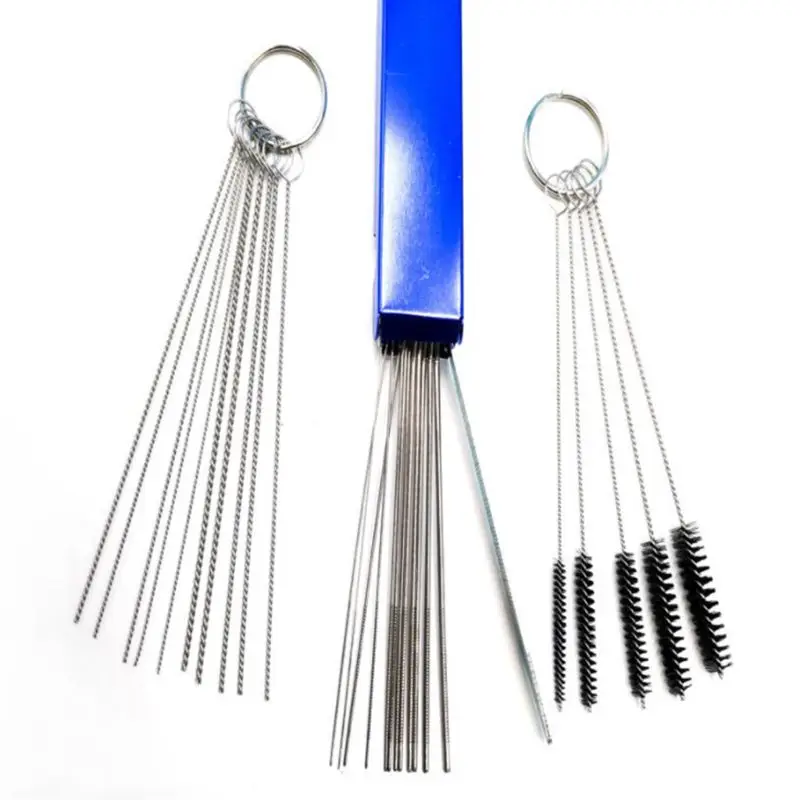 Мотоцикл автомобиль жиклеры карбюратора инструмент для чистки иголки набор