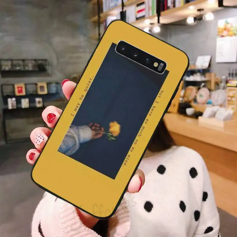 

Flower Sunflower Rose Phone Case For Samsung A50 A51 A71 A20E A20S S10 S20 S21 S30 Plus ultra 5G M11 funda shell