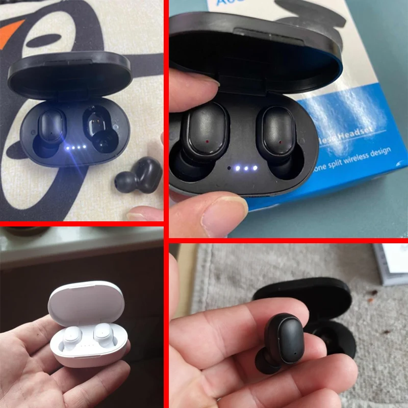 A6S 5 0 TWS Bluetooth-гарнитура для Xiaomi Airdots беспроводные наушники-вкладыши с