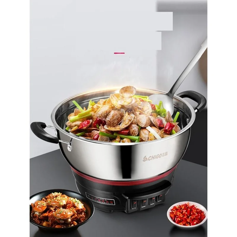 catering electrical enseres de cocina restaurant equipment home kitchen appliance mutfak elektrikli ev aletleri electric skillet free global shipping