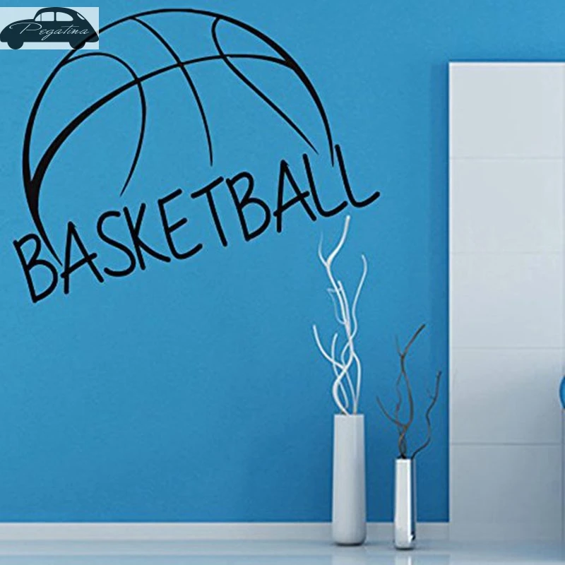 Баскетболист наклейка спортивные постеры для украшения дома виниловые наклейки