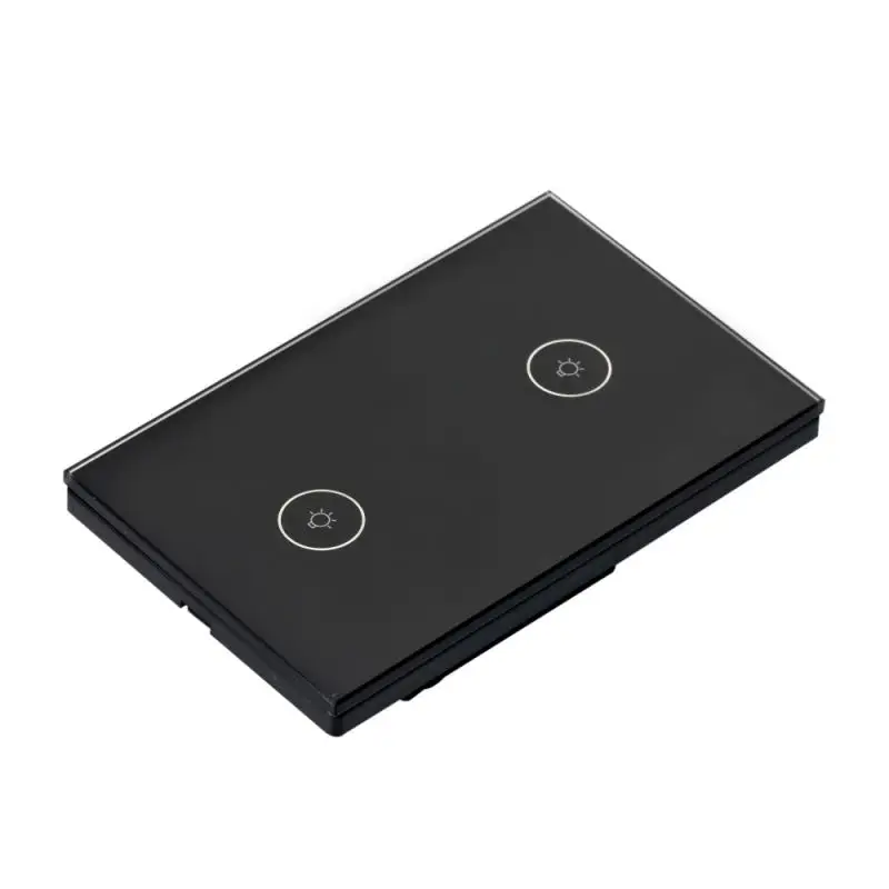 

Tuya WIFI Touch Switch 110-240V Smart Switch Panel 1/2/3 Gang APP Smart Remote Voice Control Panel Automation Wall Touch Switch