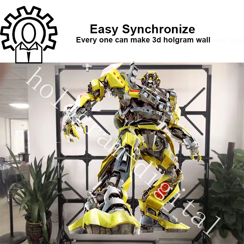 Видео плеер M6 Wi-Fi 3D голографический проектор