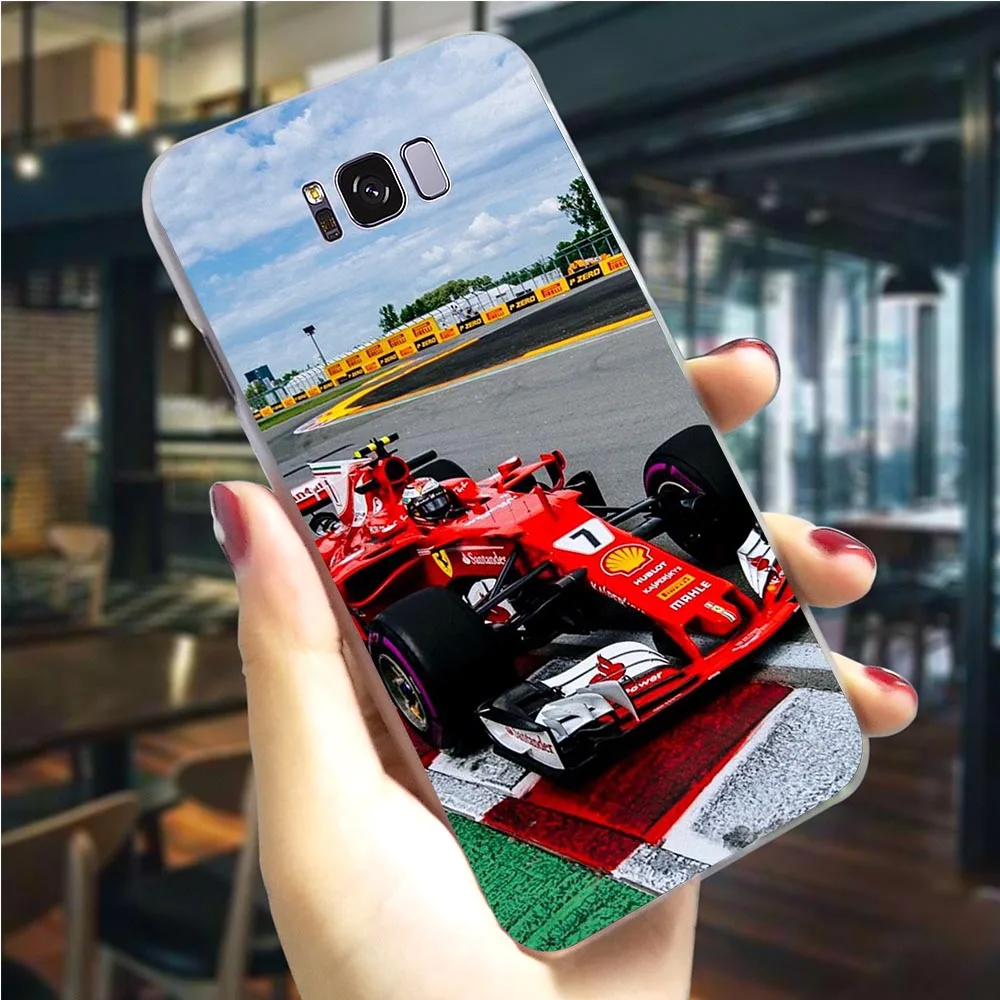 K2505702 Чехол для телефона samsung Note 9 F1 Racing Car Cover Note 8 M10/M20/M30 Galaxy S6/S7 Edge S8/S9/S10 Plus S10e жесткий чехол - Цвет: K2505702