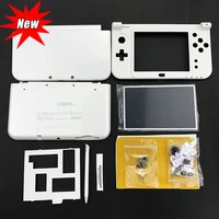 newest full set housing shell case with buttons screws replacement console case faceplate cover plate for new 3ds llxl