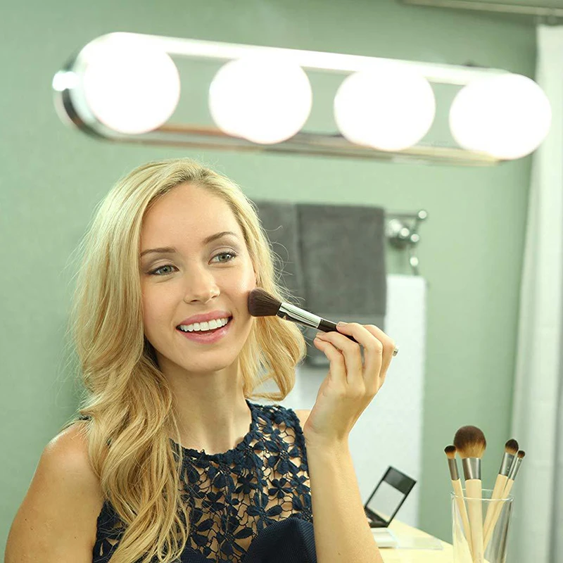 

Vanity Light Makeup Vanity Cabinet Mirror Lights Make Up Light Professional Makeup Full Powered Lamp Super Bright 4 LED Bulbs