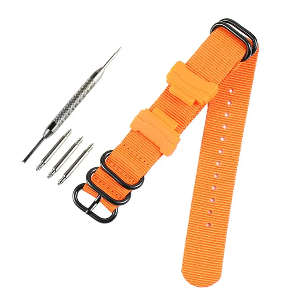 

14mm Colorful Watch Band Nylon Watch Strap Watch Link Tool Spring Bar Set