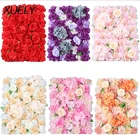 Искусственная Роза 60x40 см, Шелковый цветок, искусственное свадебное украшение, Гортензия, стена, фон для дома, Цветочная композиция