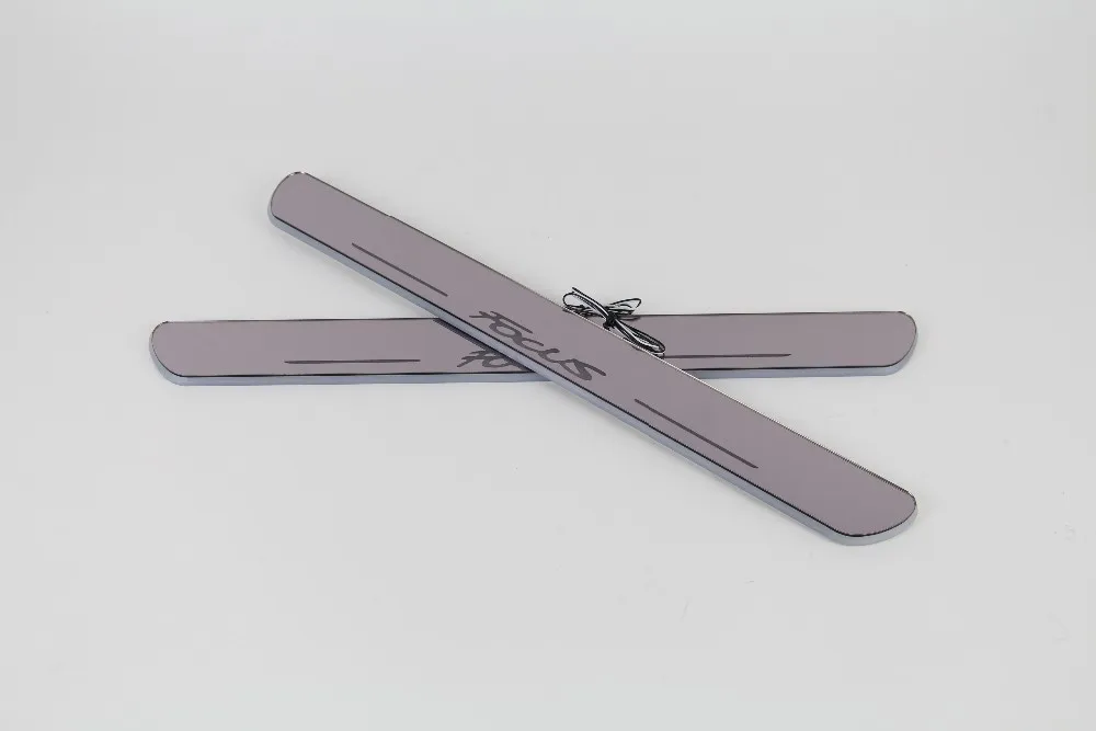 

Express delivery led door sill plate strip welcome light threshold guard protectors for ford focus st