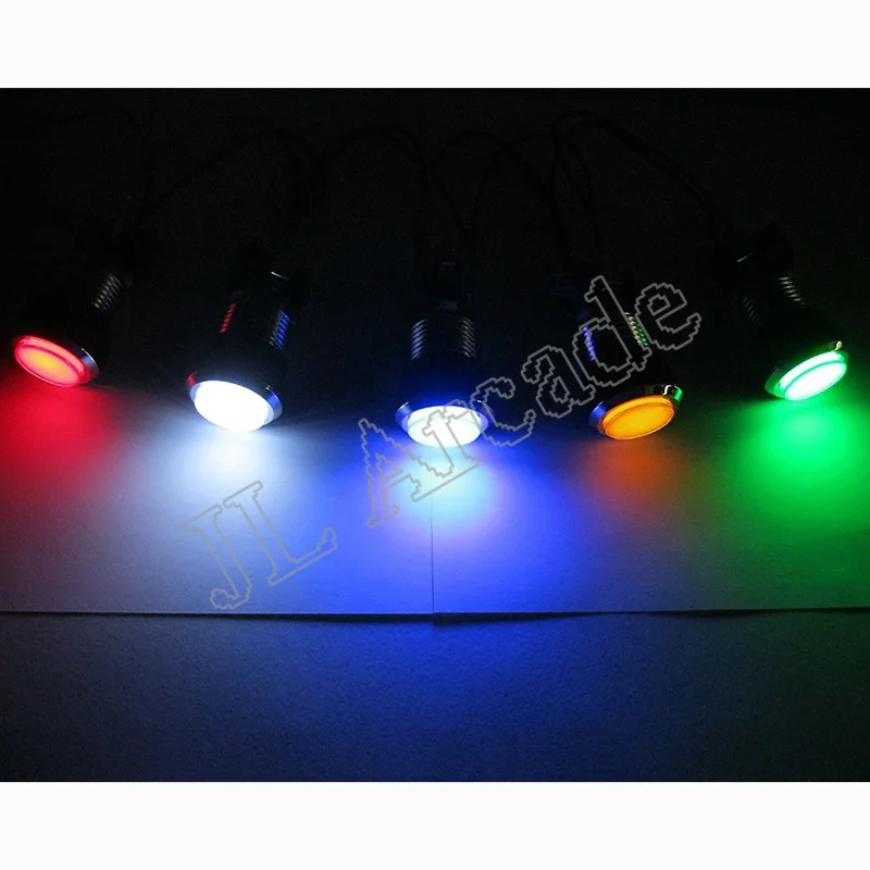 2 игрока Аркады Управление джойстики светодиодный подсветка кнопок