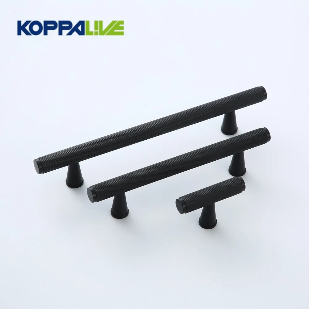 T Shape Wardrobe Furniture fittings Satin Solid Brass Knurled Handle Knobs Kitchen Copper Cabinet Door Pull Handles | Обустройство