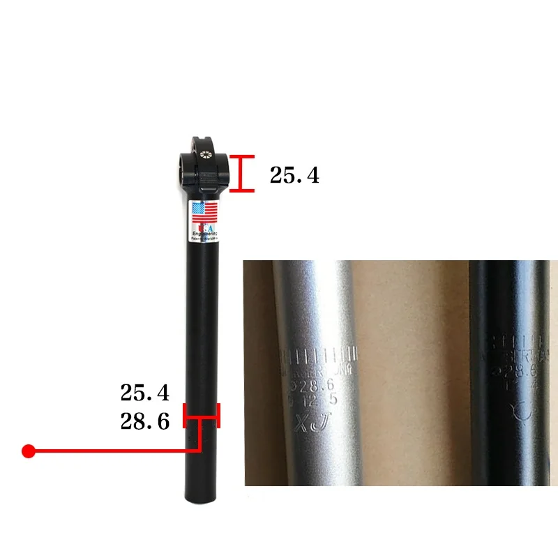 Folding Bike 412 Sp8 Original Stem 25.4mm 28.6mm Bilateral Adjustable Stem Folding Bicycle Double Section Stem Parts