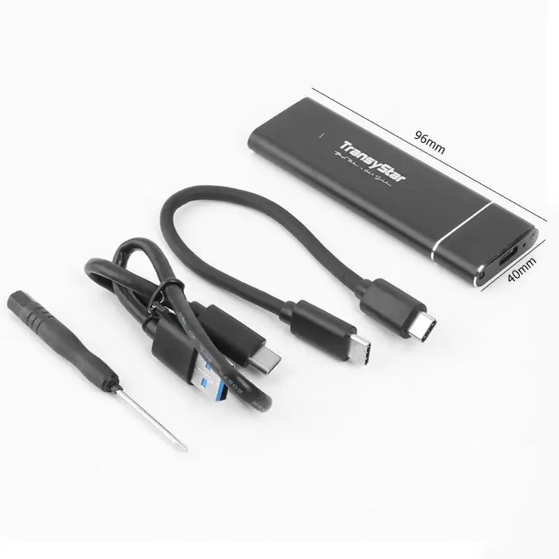 SSD USB3.1 Type C на M.2 M Key NVME для NGFF PCI портативный корпус жесткого диска внешний